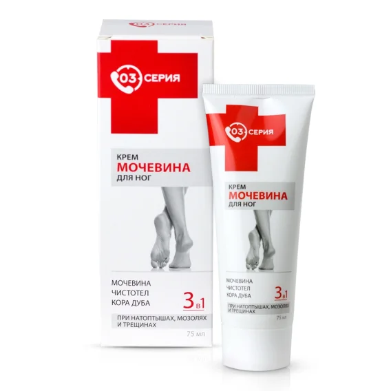 Die Creme MOTCHEWINA für Füße, Serie 03, 75 ml