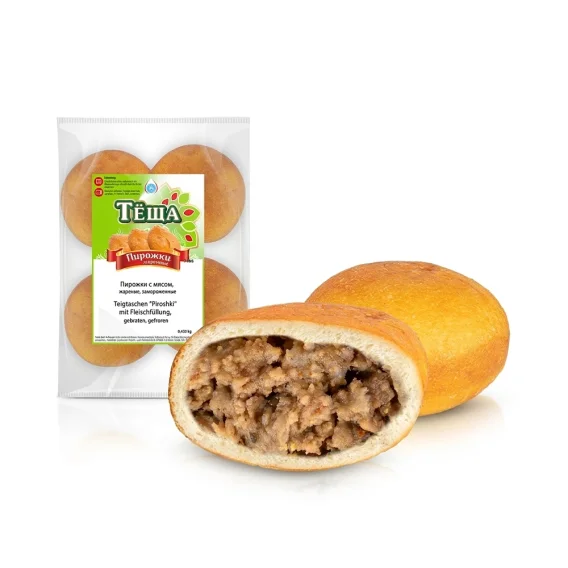 Пирожки - Тёща, с мясом, жареные, Lackmann, 450 г