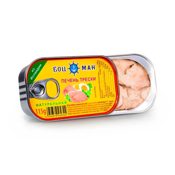 Dorschleber in eigenem Saft, 115 g
