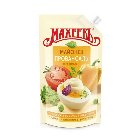 Mayonnaise - Provansal, Macheev, 380 g
