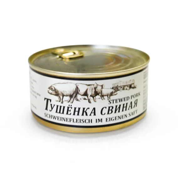 Тушёнка из свинины, 330 г