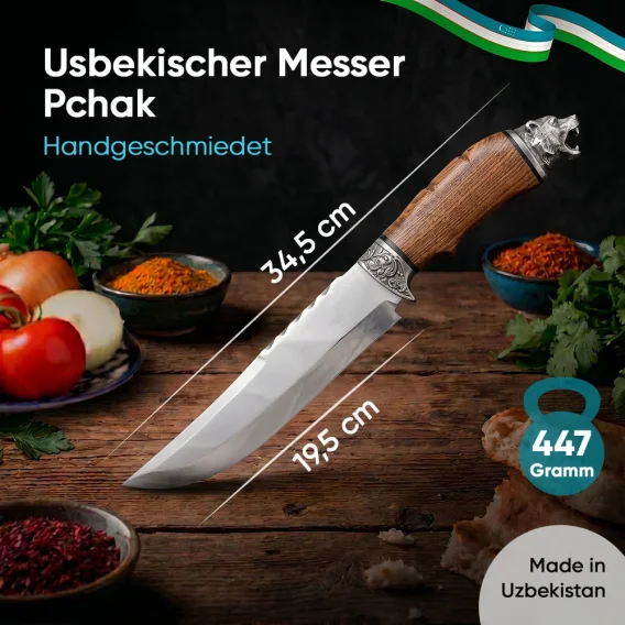 Usbekischer Messer – Pchak, 34,5 cm