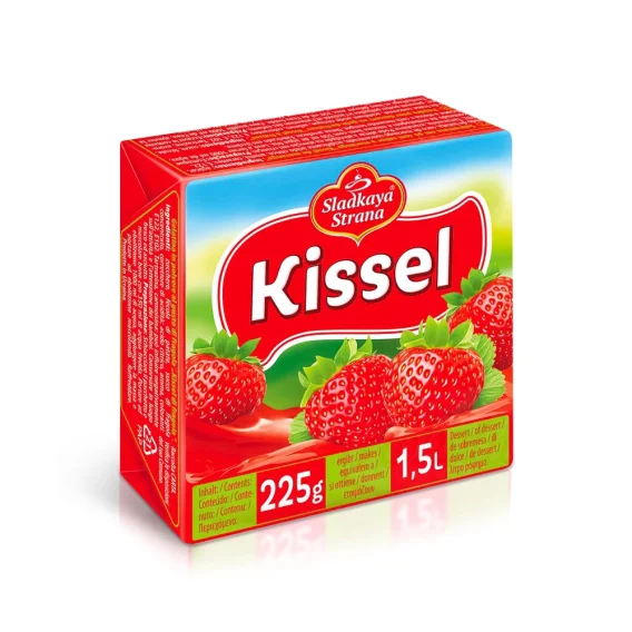 Dessertpulver mit Erdbeergeschmack, Sladkaya Strana, 225 g