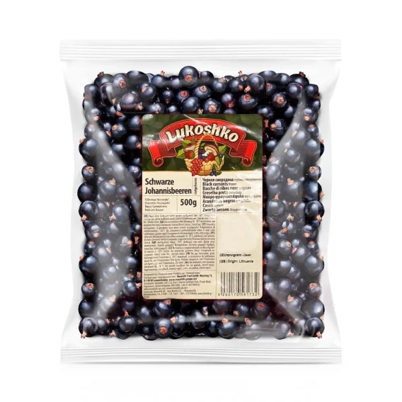 Schwarze Johannisbeeren, Lukoshko, 500 g