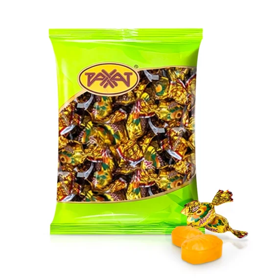 Hartkaramellen - Aprikosen, Fruchtfüllung, Rakhat, 150 g