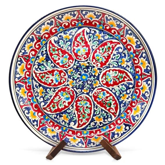 Lagan - KaraKalam P1, Rischtan Keramik, Ø 37 cm