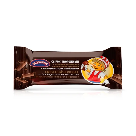 Quarkriegel in Glasur, mit Schokogeschmack, Schwinn, 45 g