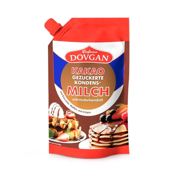  Kondensmilch gezuckert, mit Kakao, Dovgan, 300 g