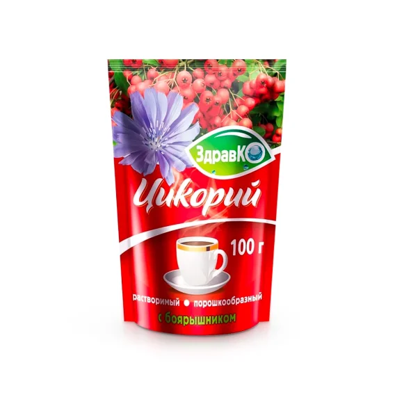 Zichorien-Pulver mit Weißdorn, SdrawKo, 100 g