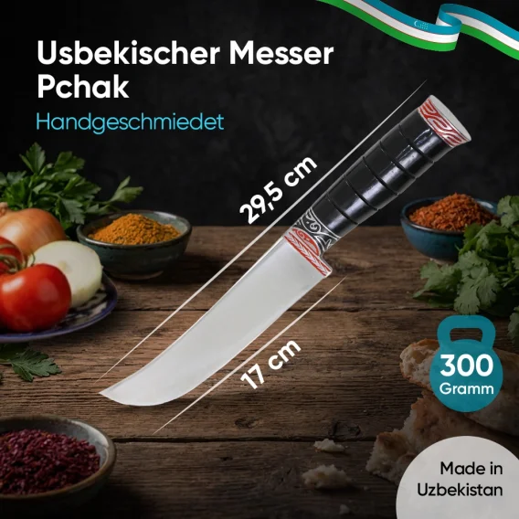 Usbekischer Messer – Pchak, 29,5 cm