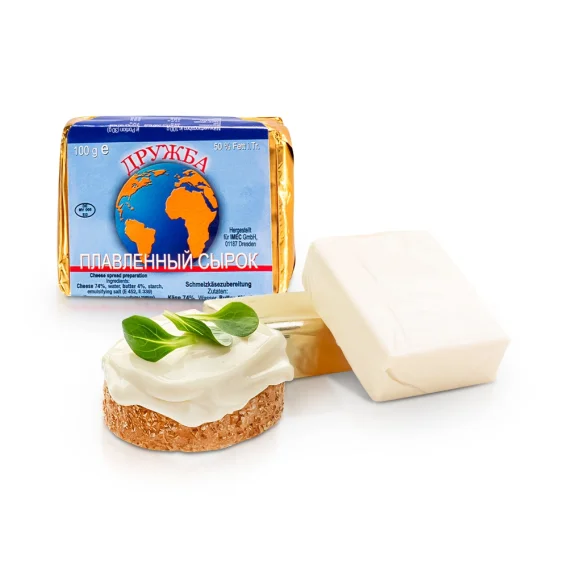 Сырок плавленый - Дружба, 50 % жирности, 100 г