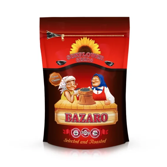 Sonnenblumenkerne- Bazarnie XXL , geröstet, 300 g