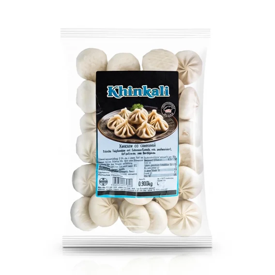 Хинкали, с начинкой мяса свинины, Грузинская Кухня, 900 г