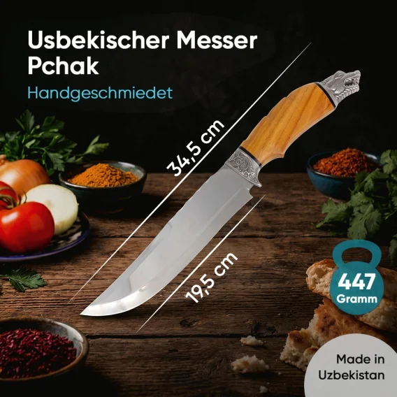 Usbekischer Messer – Pchak, 34,5 cm