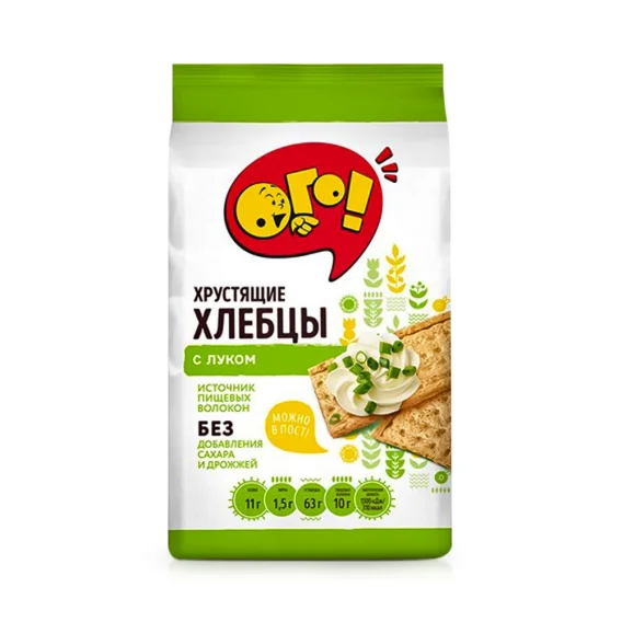 Waffeln - mit Zwiebel, knusprig, Ogo, 75 g