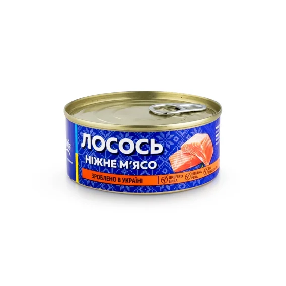 Лосось в собственном соку, измельченный, Veladis, 160 г