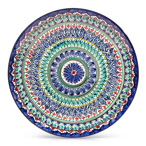 Lagan - Mehrob Sch2, Rischtan Keramik, Ø 42 cm