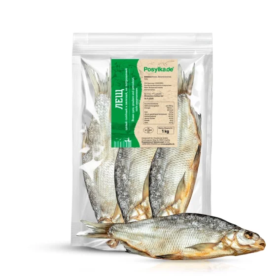 Brasse ganz, gesalzen und getrocknet, nicht ausgenommen, 1 kg