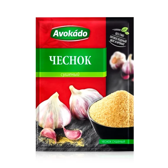 Knoblauch, getrocknet, Avokado, 15 g