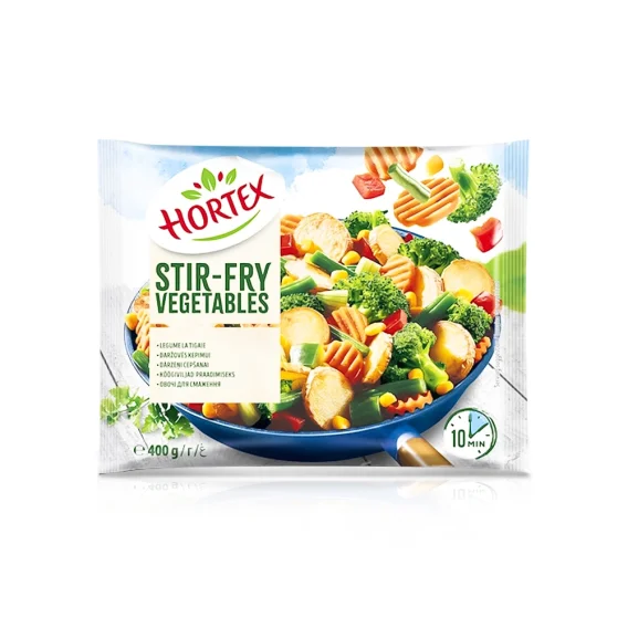 Gemuesemix zum Braten, tiefgefroren, Hortex, 400 g 