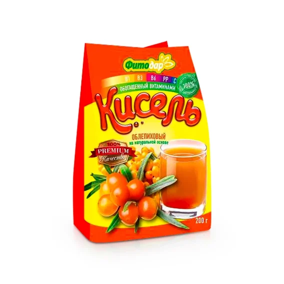 Кисель облепиховый, ФитоДар, 200 г