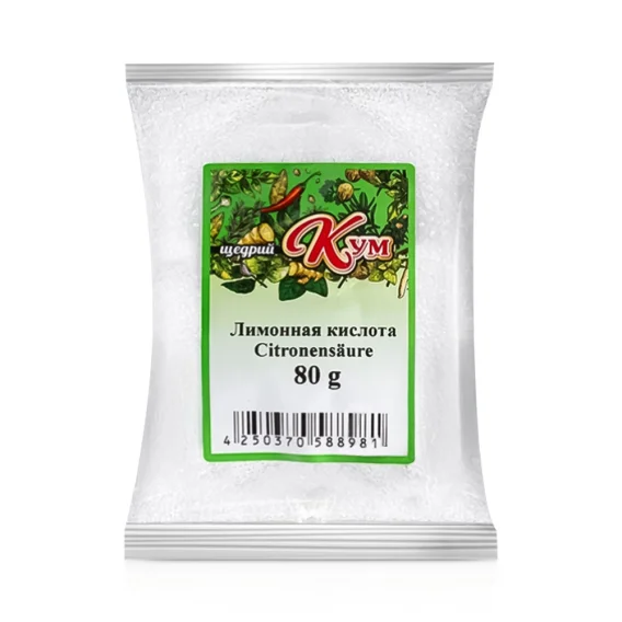 Zitronensäure, Schedryj Kum, 80 g