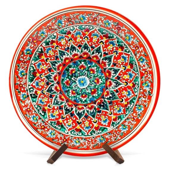 Lagan - KaraKalam P7, Rischtan Keramik, Ø 42 cm