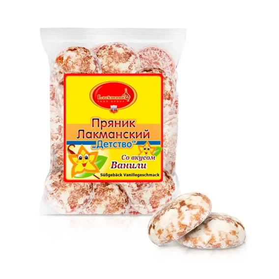 Süßgebäck Prjaniki - Detstwo, mit Vanillegeschmack, 400 g
