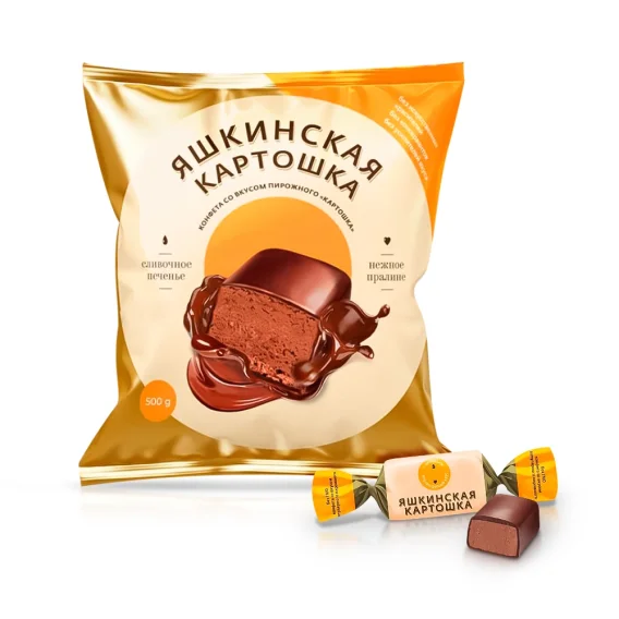 Schokokonfekt - Jaschkinskaja Kartoschka, 500 g