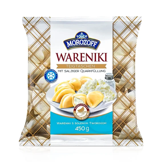 Вареники с соленым творогом, Morozoff, 450 г