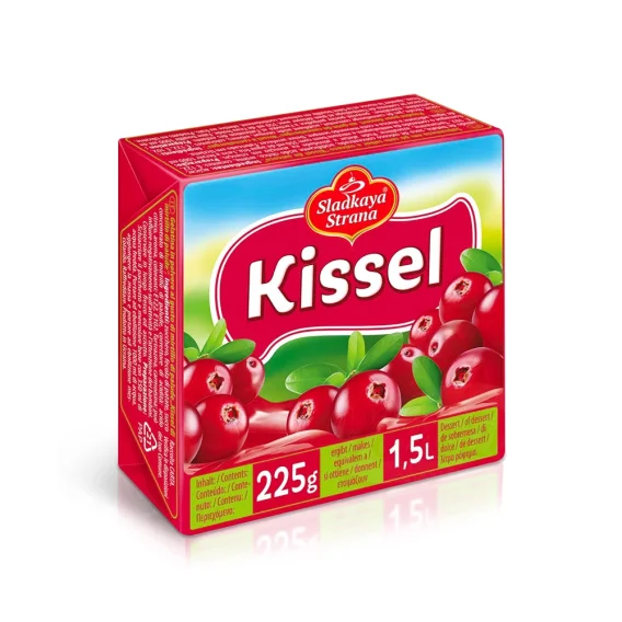 Dessertpulver mit Moosbeerengeschmack, Sladkaya Strana, 225 g