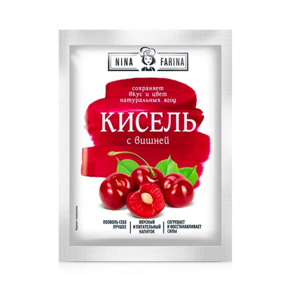 Dessertpulver mit Kirschengeschmack, Nina Farina, 110 g