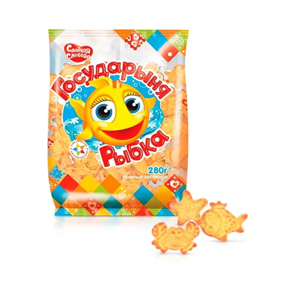 Печенье - Морские фигурки, затяжное, 280 г