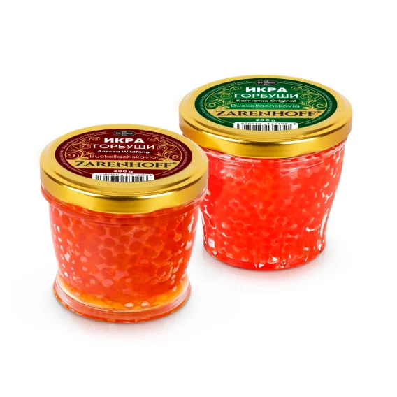 Buckellachs-Set Kaviar Gorbuscha aus Alaska und Kamtschatka, 2 x 200 g 