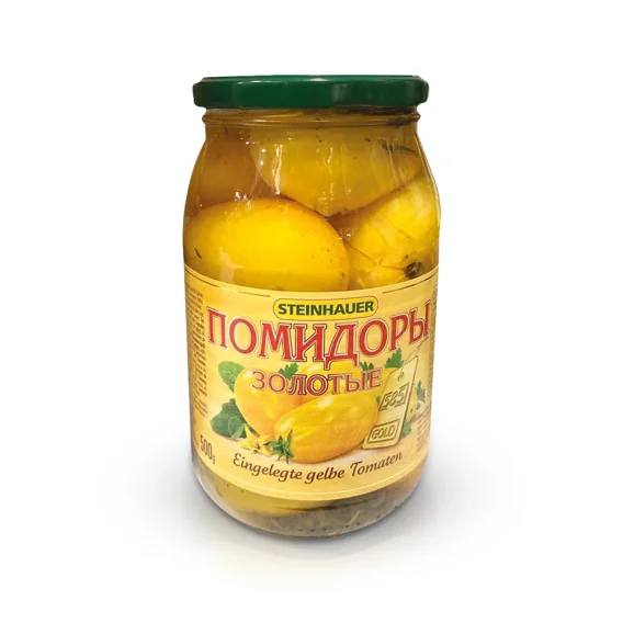 Помидоры желтые, консервированные, Steinhauer, 940 г