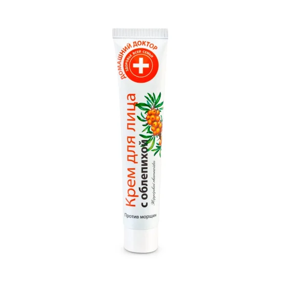 Gesichtscreme - Sanddorn, Anti-Falten, Domaschnij Doktor, 42 ml