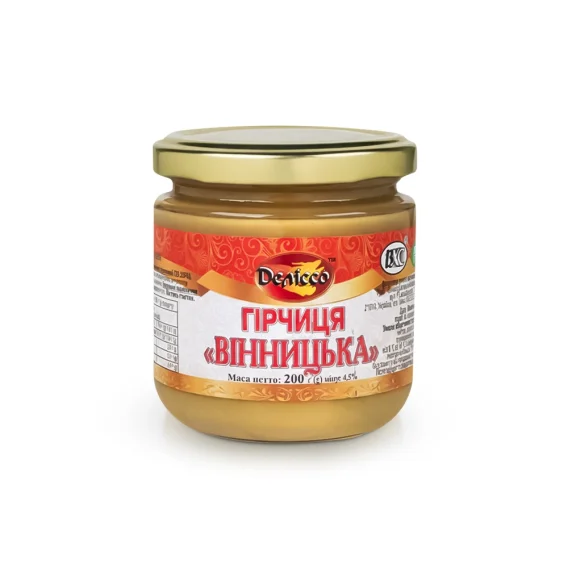 Горчица - Винницкая, Делиссо, 200 г
