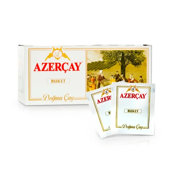 Чёрный чай - Букет, Азерчай, 25 х 2 г