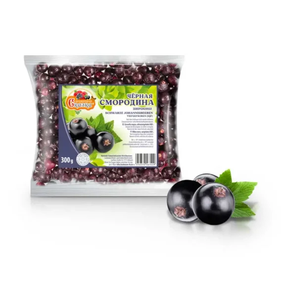 Schwarze Johannisbeeren, Volschebnaja Skazka, 300 g