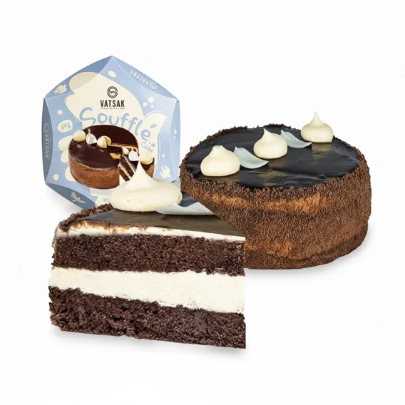 Torte - Souffle, mit Sahnegeschmack, Vatsak, 500 g