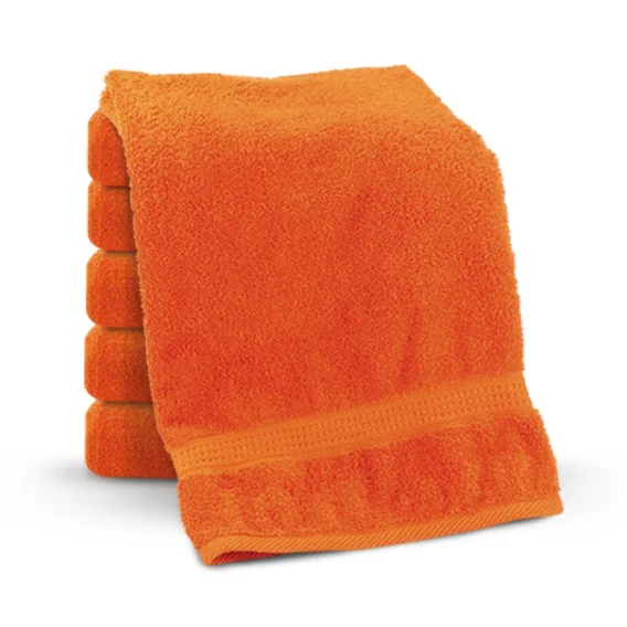 Полотенце, цвет оранжевый, хлопок 100 %