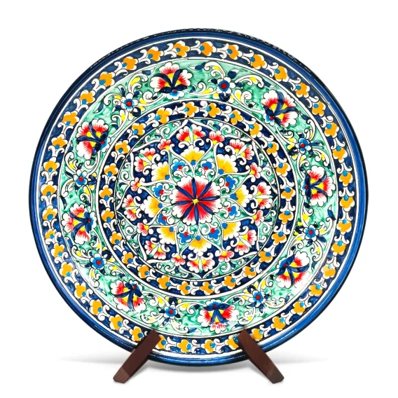 Lagan - KaraKalam R1, Rischtan Keramik, Ø 37 cm