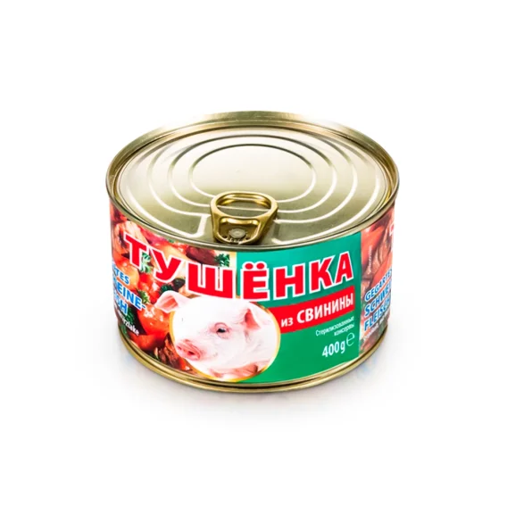 Тушёнка - Lackmann, из свинины, 400 г