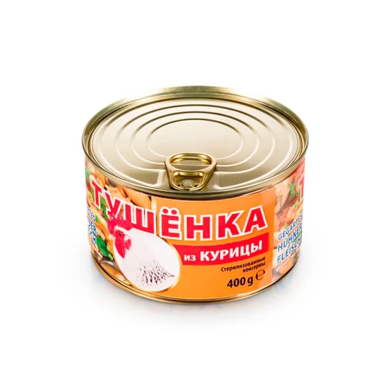 Тушёнка - Lackmann, из курицы, 400 г