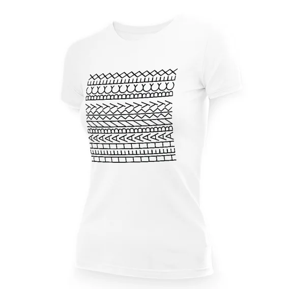 T-Shirt für Frauen - Design Nenavizhu vseh, Baumwolle