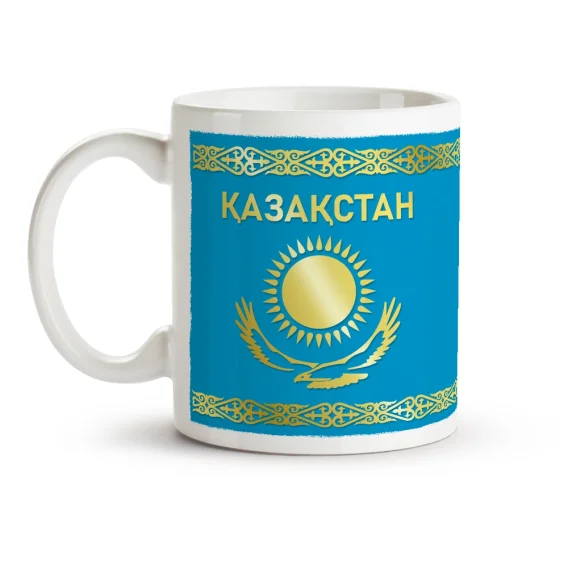 Кружка - Казакстан, керамика, 330 мл