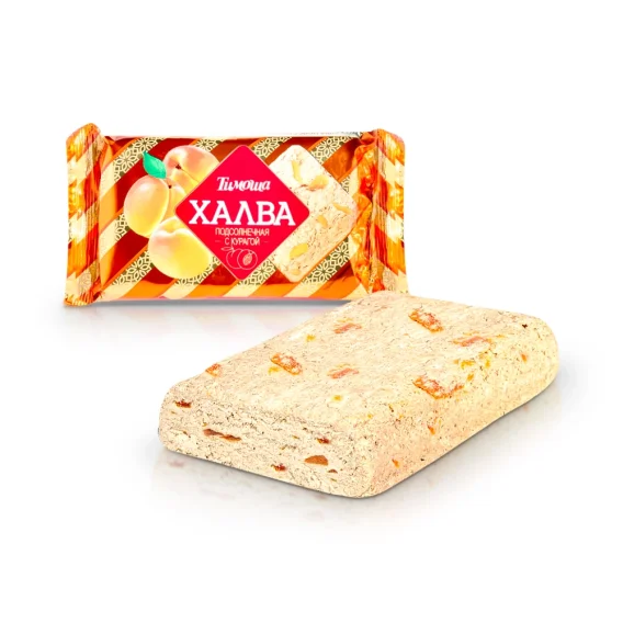 Halva aus Sonnenblumenkernen mit Aprikosen, Timoscha, 250 g