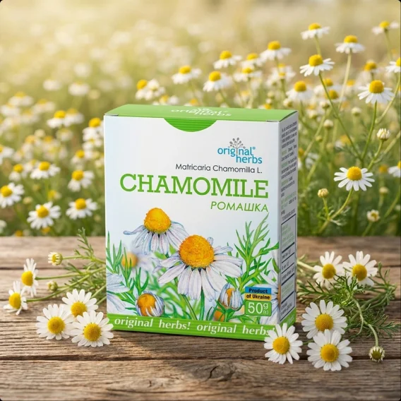 Kräutertee - Kamille, Original Herbs, 50 g