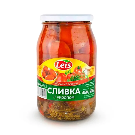 Томаты - Сливка, с укропом, 900 г