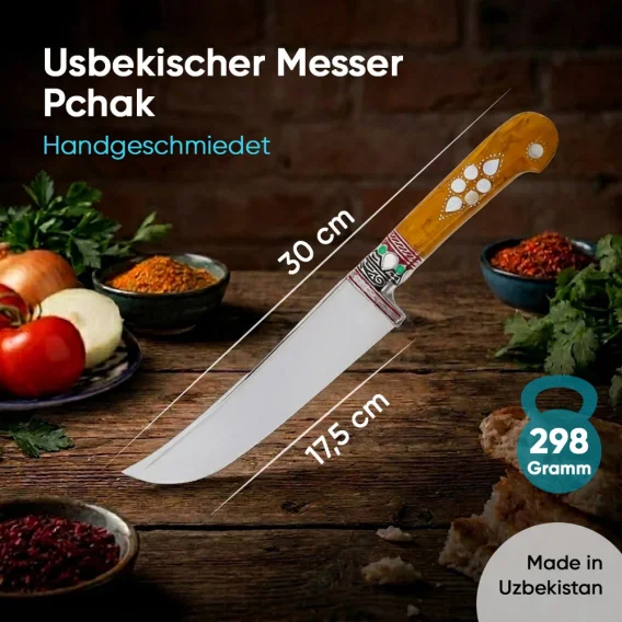 Узбекский нож - Пчак, 30 см